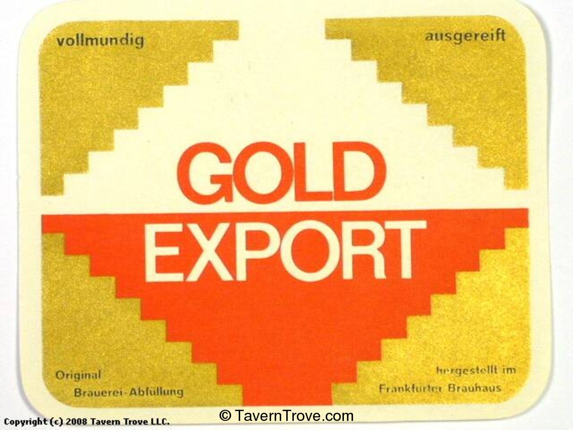 Gold Export