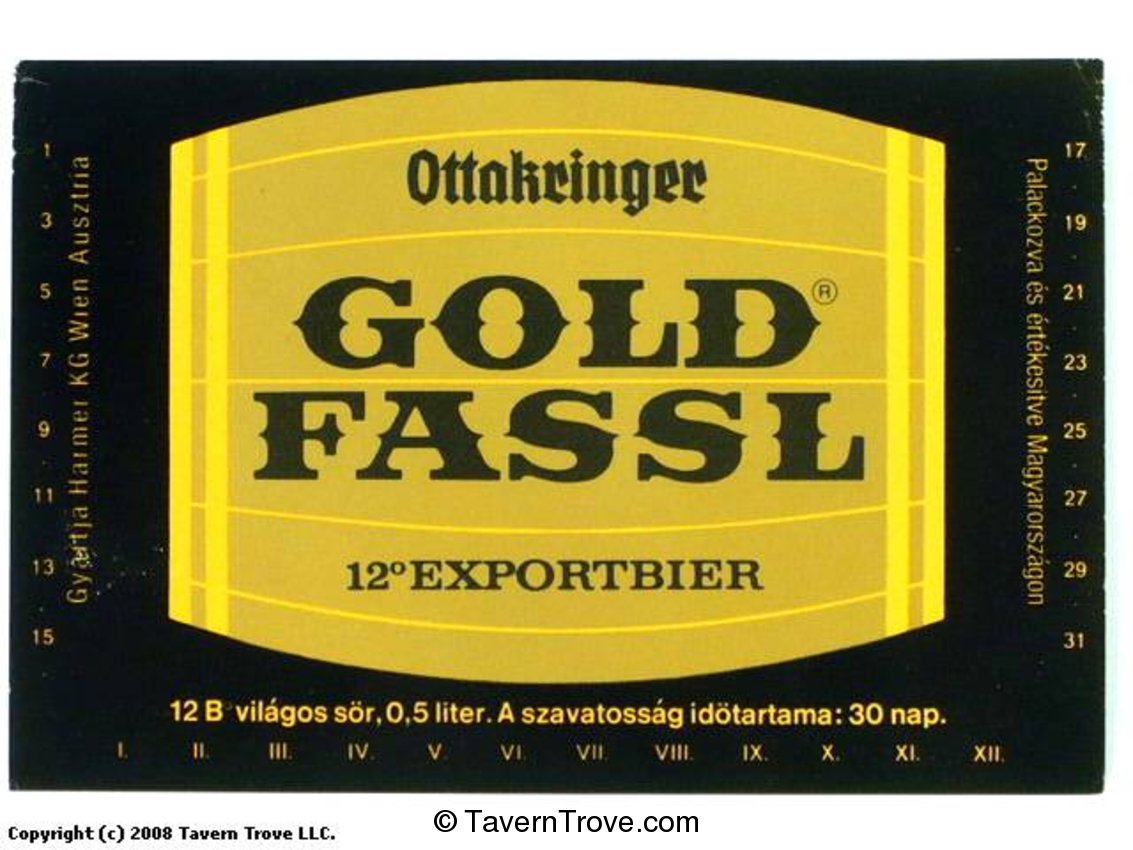 Gold Fassl Exportbier