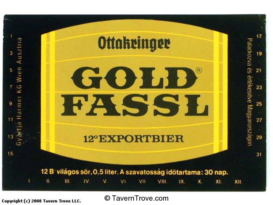 Gold Fassl Exportbier