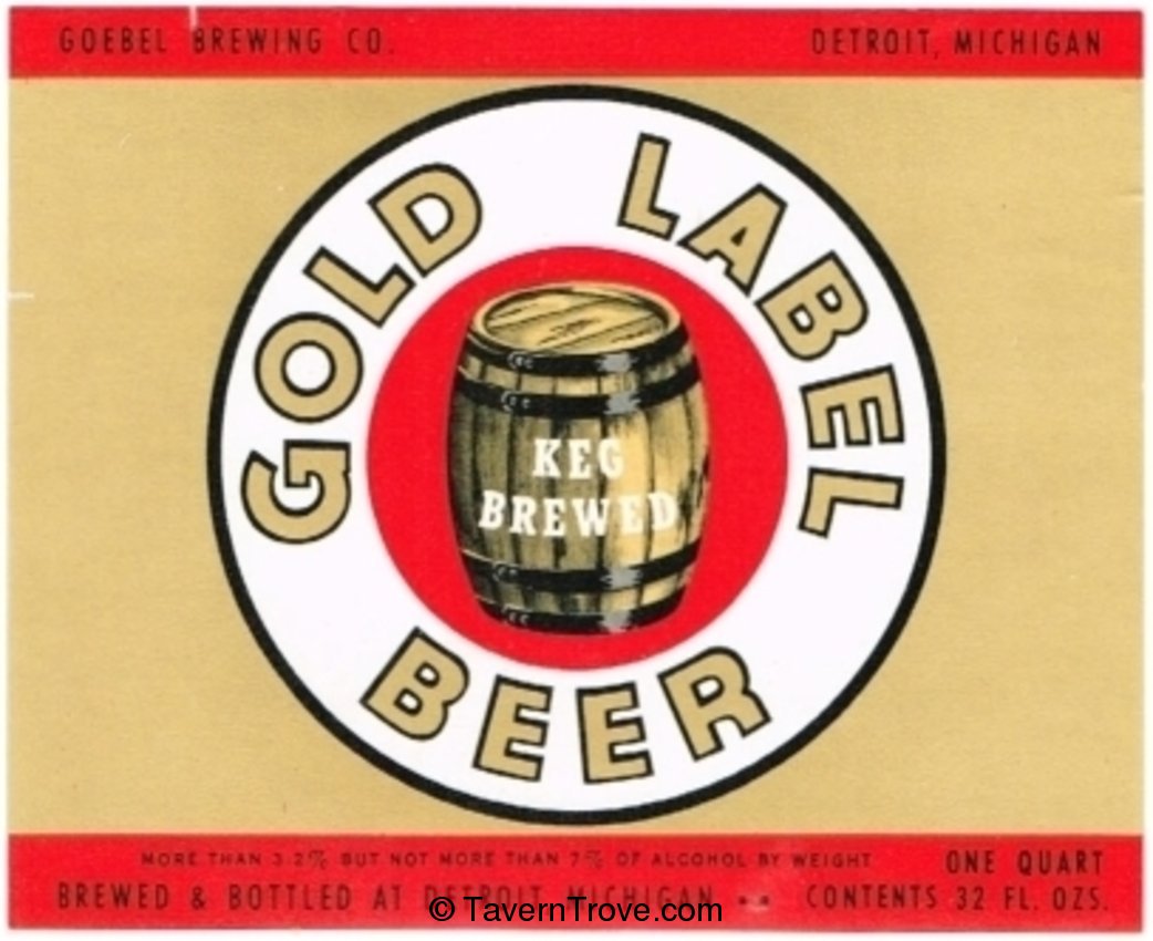 Gold Label Beer