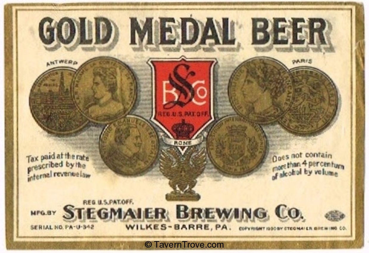 Gold Medal  Beer