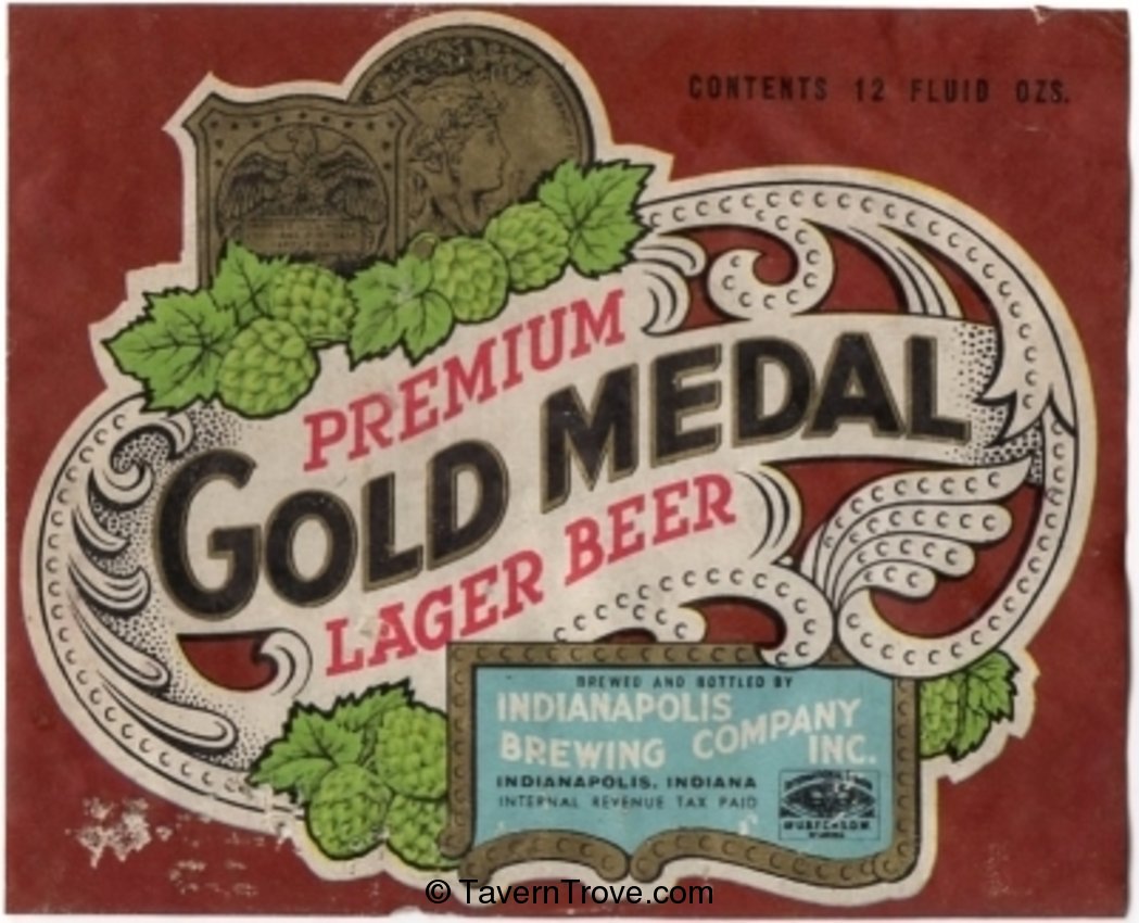 Gold Medal Lager Beer 