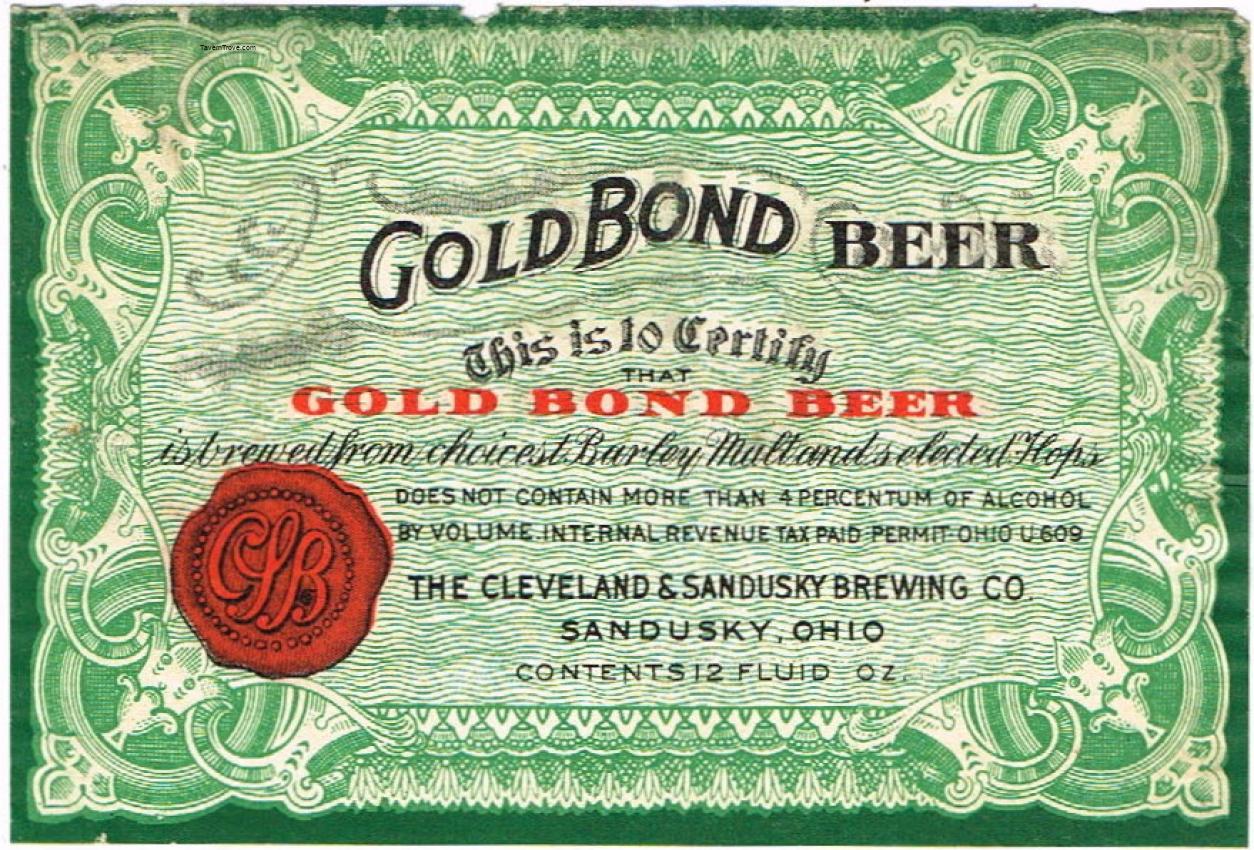 Gold Bond Beer
