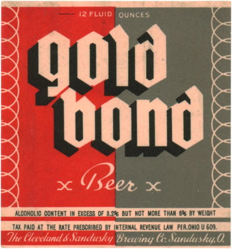 Gold Bond Beer