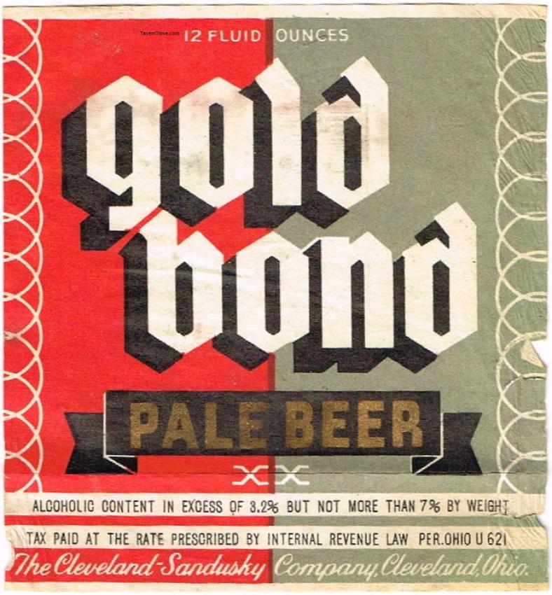 Gold Bond Pale Beer