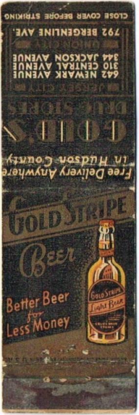Gold Stripe Beer