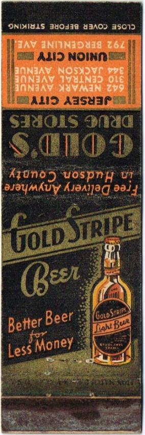 Gold Stripe Beer