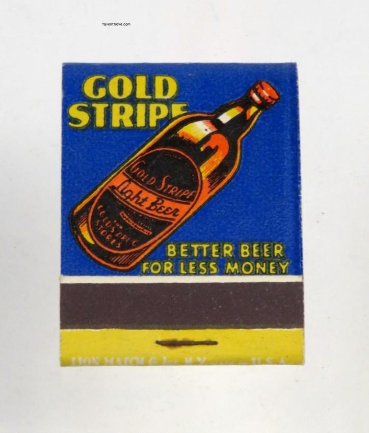 Gold Stripe Beer Full Complete Dupe