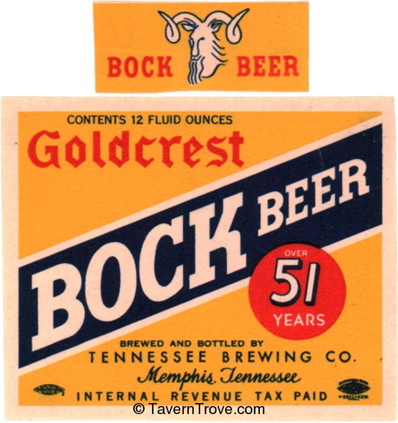 Goldcrest Bock Beer
