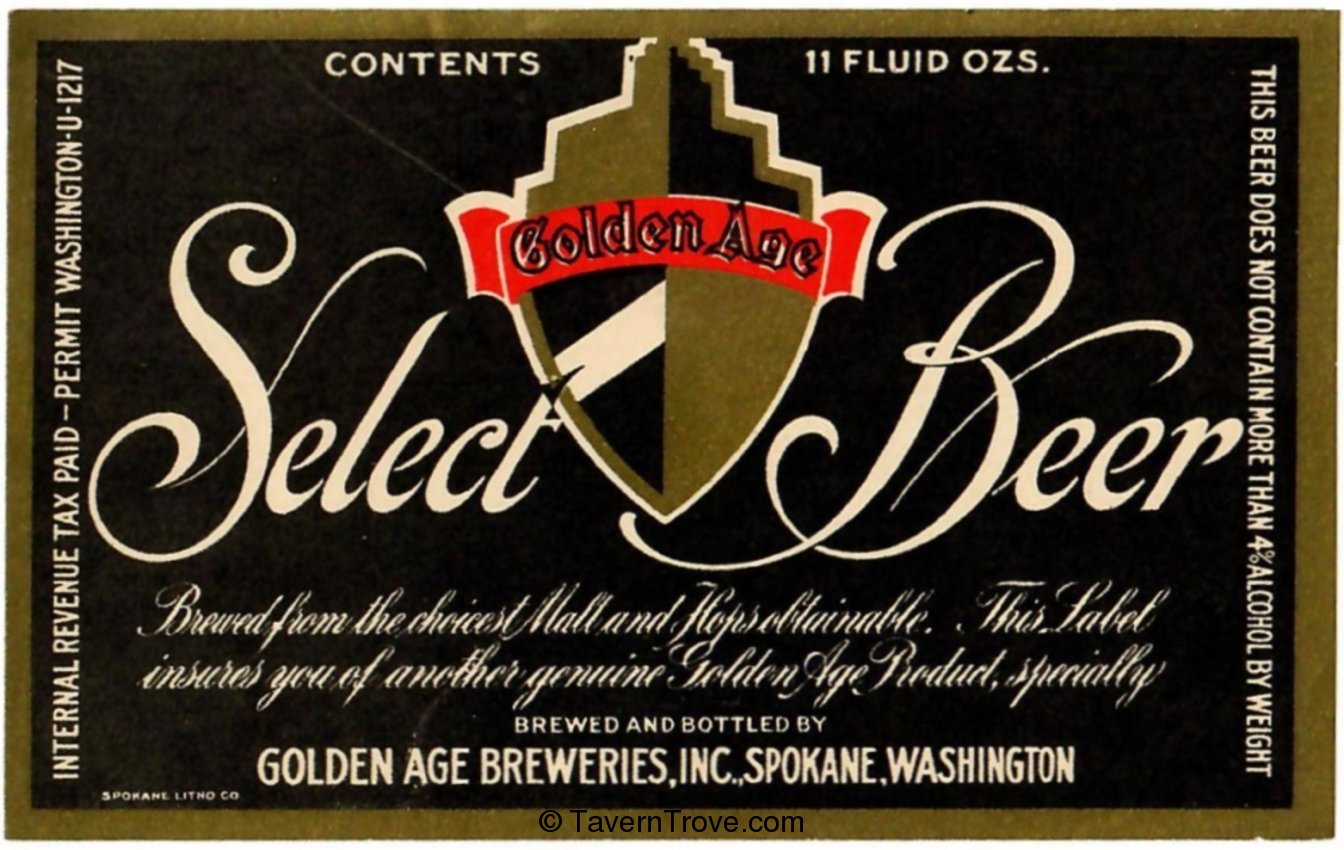 Golden Age Select Beer