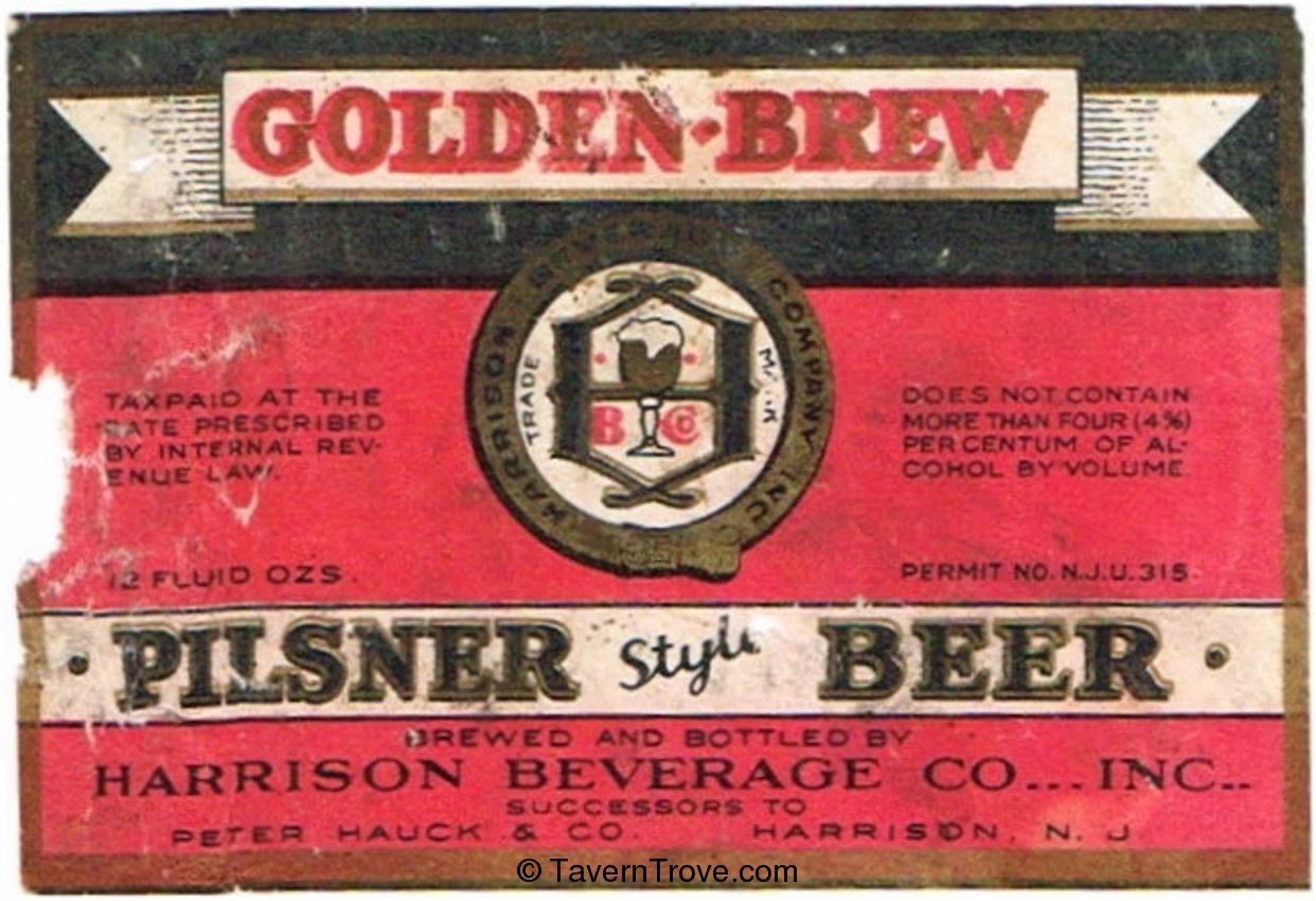 Golden-Brew Pilsener Style Beer