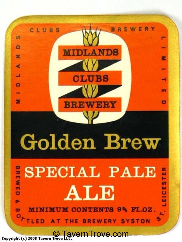 Golden Brew Special Pale Ale