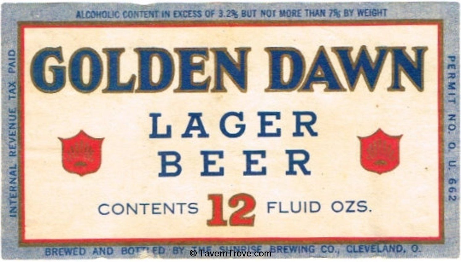 Golden Dawn Lager Beer