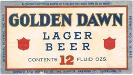 Golden Dawn Lager Beer