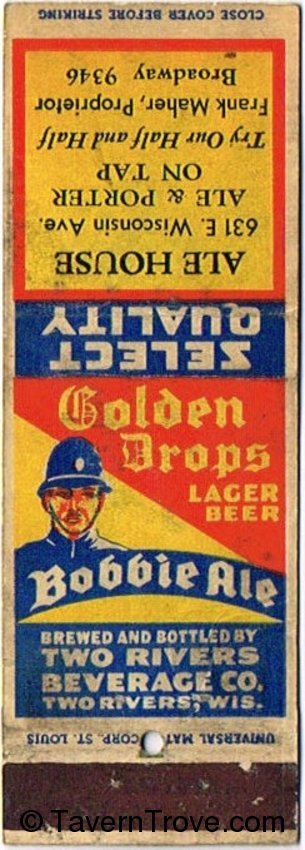 Golden Drops Lager/Bobbie Ale