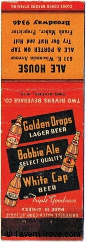 Golden Drops/Bobbie Ale/White Cap Beer