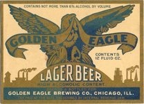 Golden Eagle Lager Beer