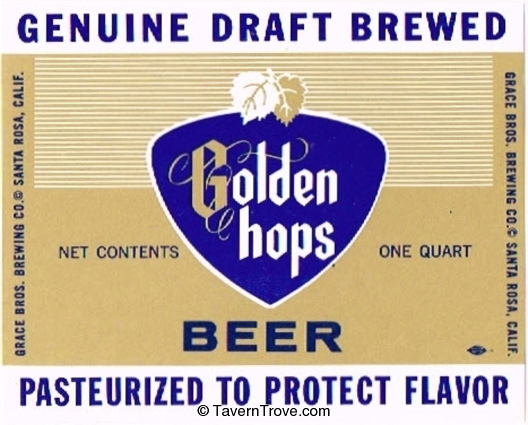 Golden Hops Draft Beer