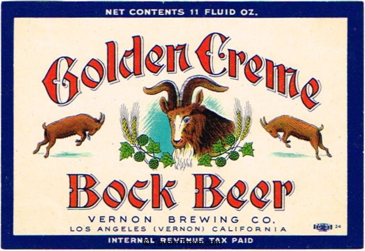 Golden Creme Bock Beer