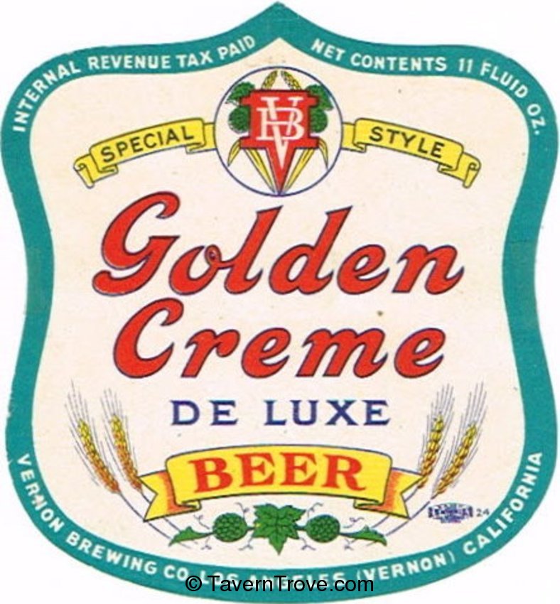 Golden Creme De Luxe Beer