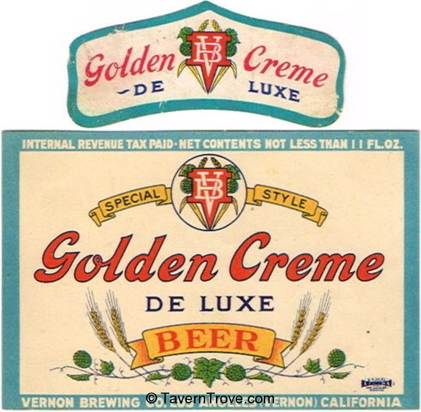 Golden Creme De Luxe Beer