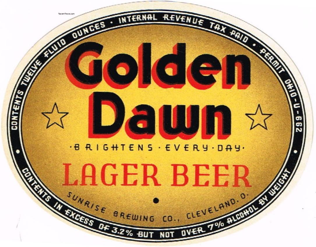 Golden Dawn Lager Beer