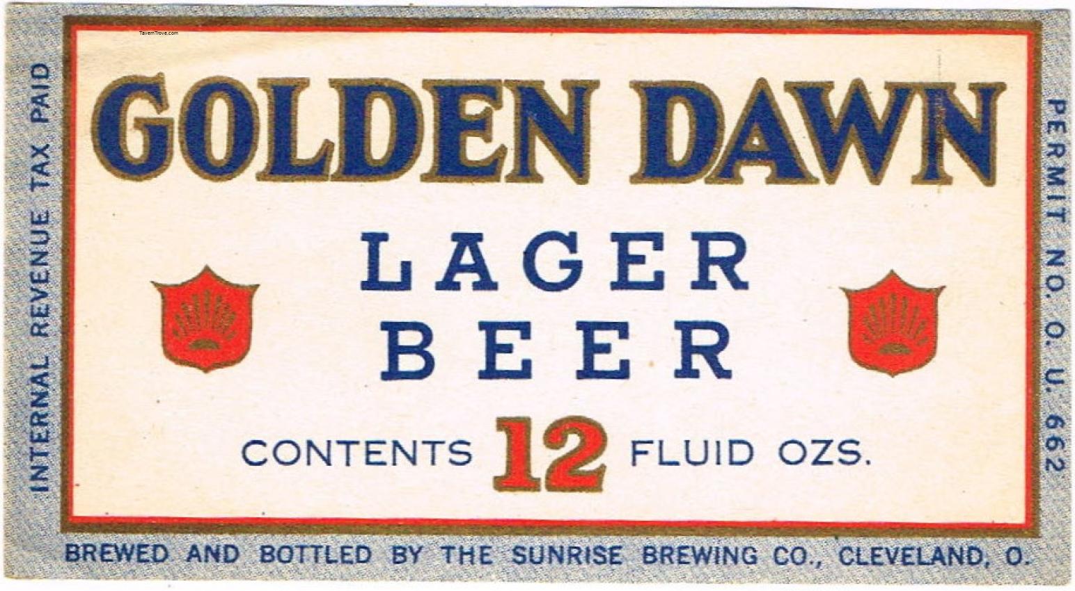 Golden Dawn Lager Beer