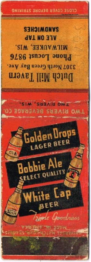 Golden Drops/Bobbie Ale/White Cap Beer