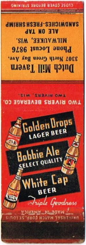 Golden Drops/Bobbie Ale/White Cap Beer