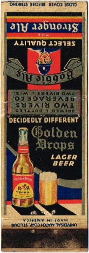 Golden Drops Lager Beer/Bobbie Ale