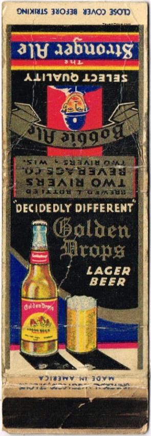 Golden Drops Lager Beer/Bobbie Ale Dupe
