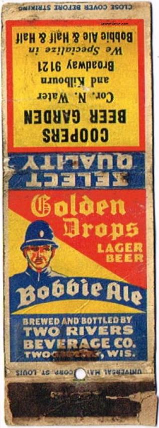 Golden Drops Lager/Bobbie Ale