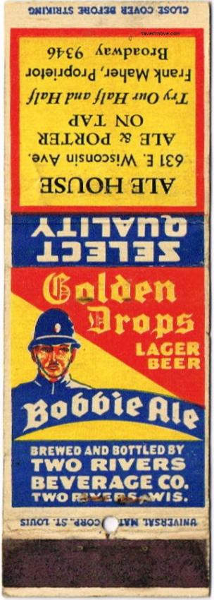 Golden Drops Lager/Bobbie Ale