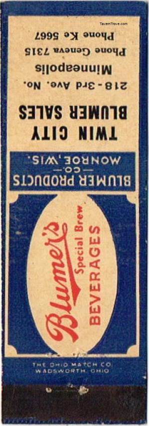 Blumer's Special Brew Beverages