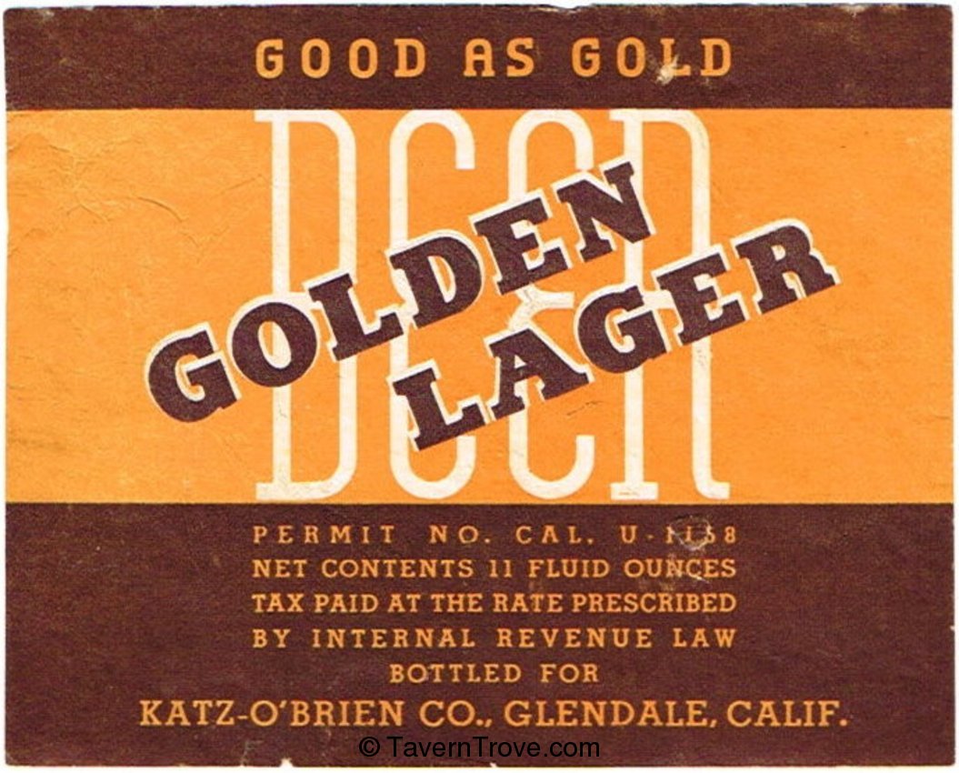 Golden Lager Beer