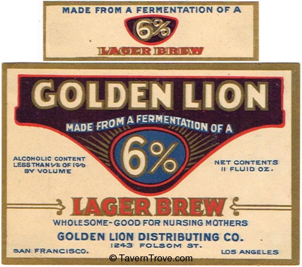 Golden Lion Lager Brew