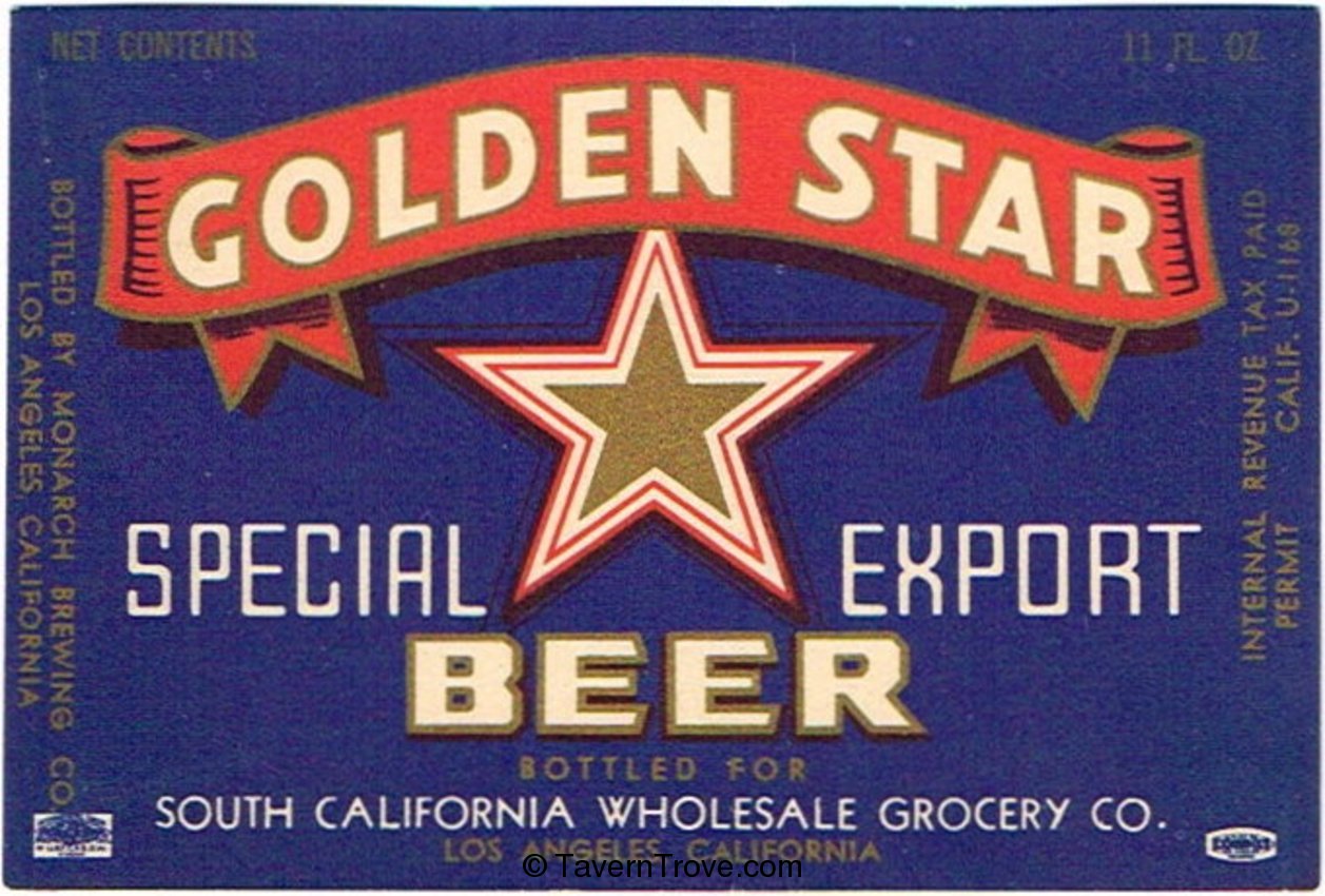 Golden Star Special Export Beer