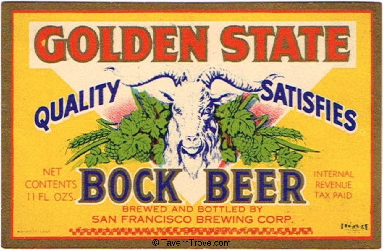Golden State Bock Beer