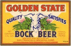 Golden State Bock Beer