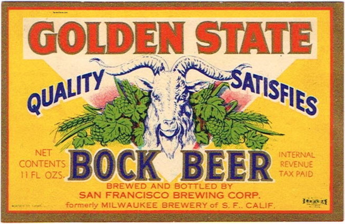 Golden State Bock Beer