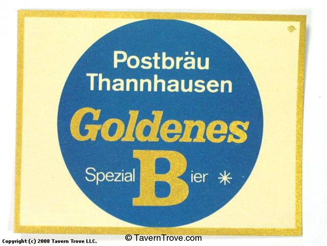 Goldenes B Spezial Bier