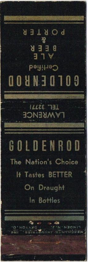 Goldenrod Ale Beer Porter