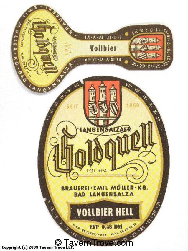 Goldquell Vollbier Hell