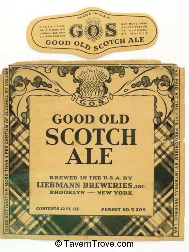 Good Old Scotch Ale