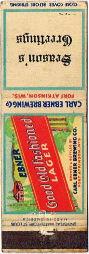 Good Old Fashioned Lager Beer