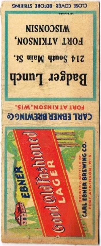 Good Old Fashioned Lager Beer