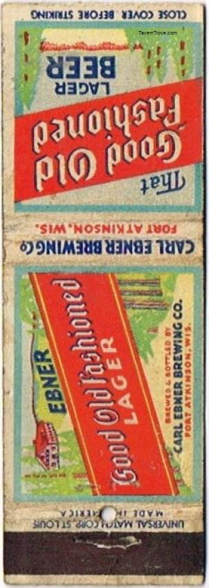 Good Old Fashioned Lager Beer