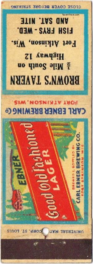 Good Old Fashioned Lager Beer