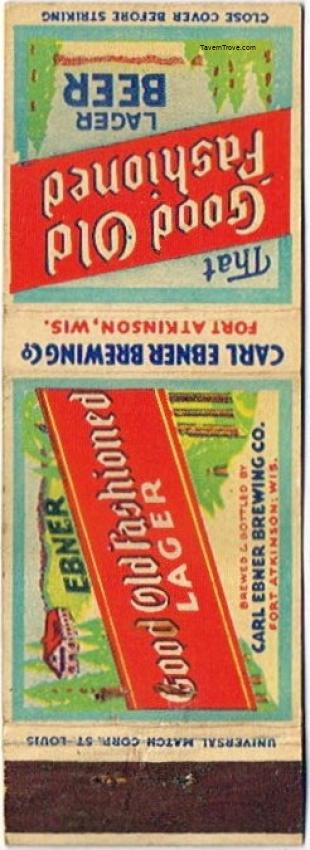 Good Old Fashioned Lager Beer