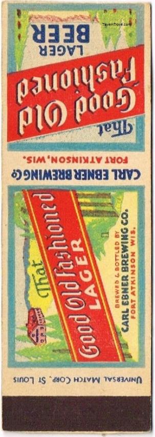 Good Old Fashioned Lager Beer (shortened)